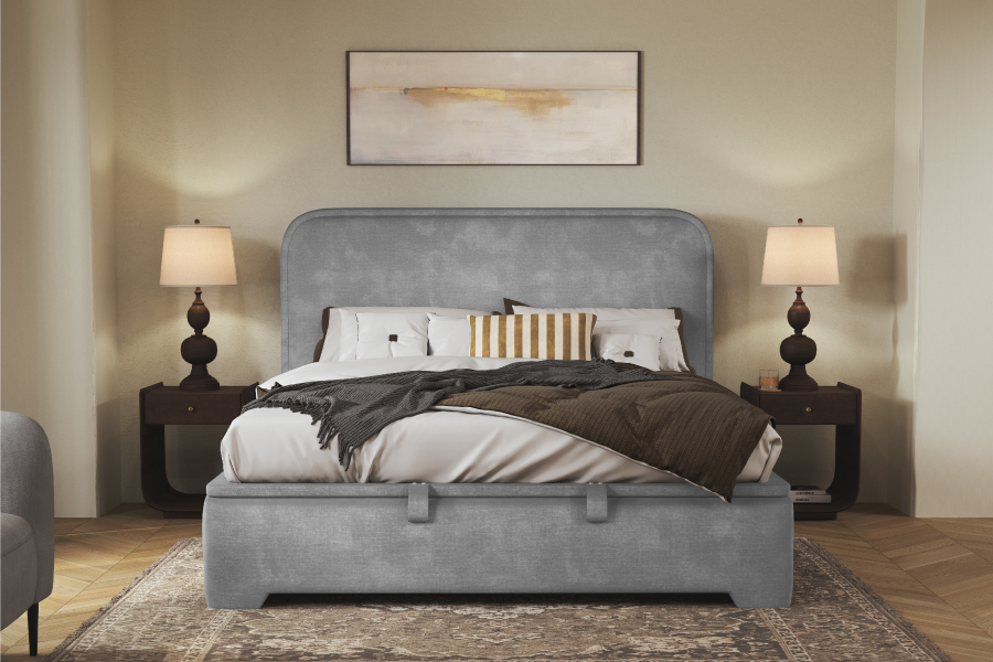 Kaydian Gordale Ottoman Bed Frame (Vogue Grey)