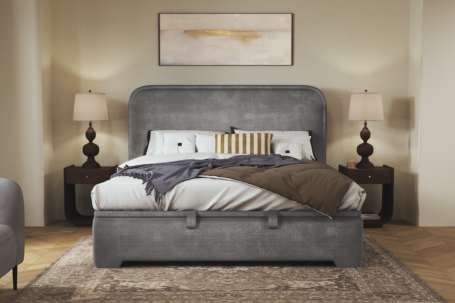 Kaydian Gordale Ottoman Bed Frame (Vogue Grey)