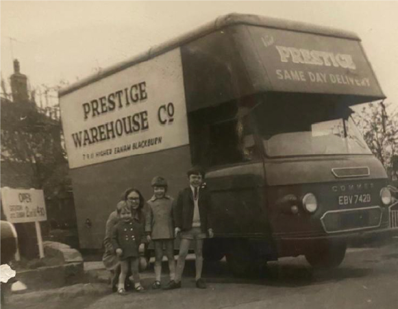Prestige Beds delivery van