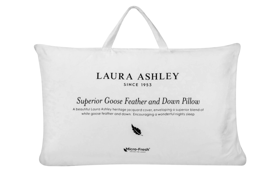 Laura Ashley Superior Goose Feather & Down Pillow